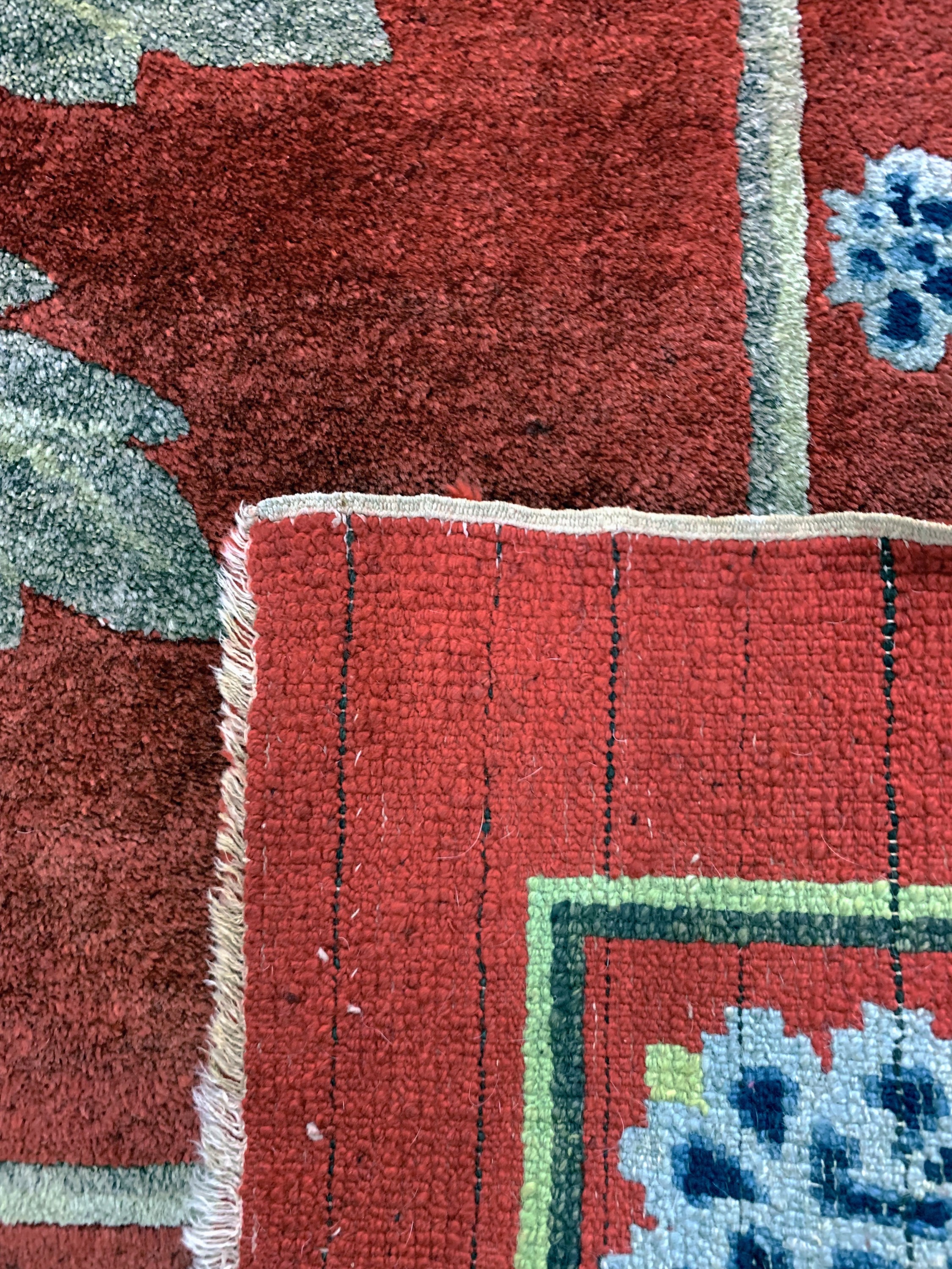 Detail h: Antiker Pao Tow, China, um 1900, Wolle auf Baumwolle, ca. 245 x 170 cm, EHZ: 2