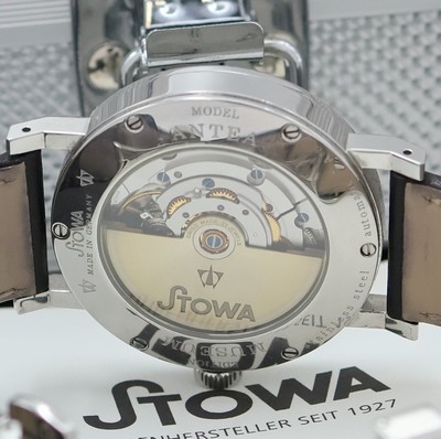 27023204f - STOWA Antea Edition Museum Herrenarmbanduhr, Deutschland verk. lt. beil. Garantie ...