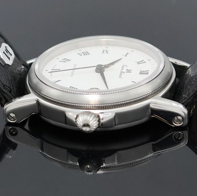 27023208d - JEAN MARCEL Armbanduhr in Stahl, Schweiz um 2000, Automatik, beids. vergl. Geh., Boden ...