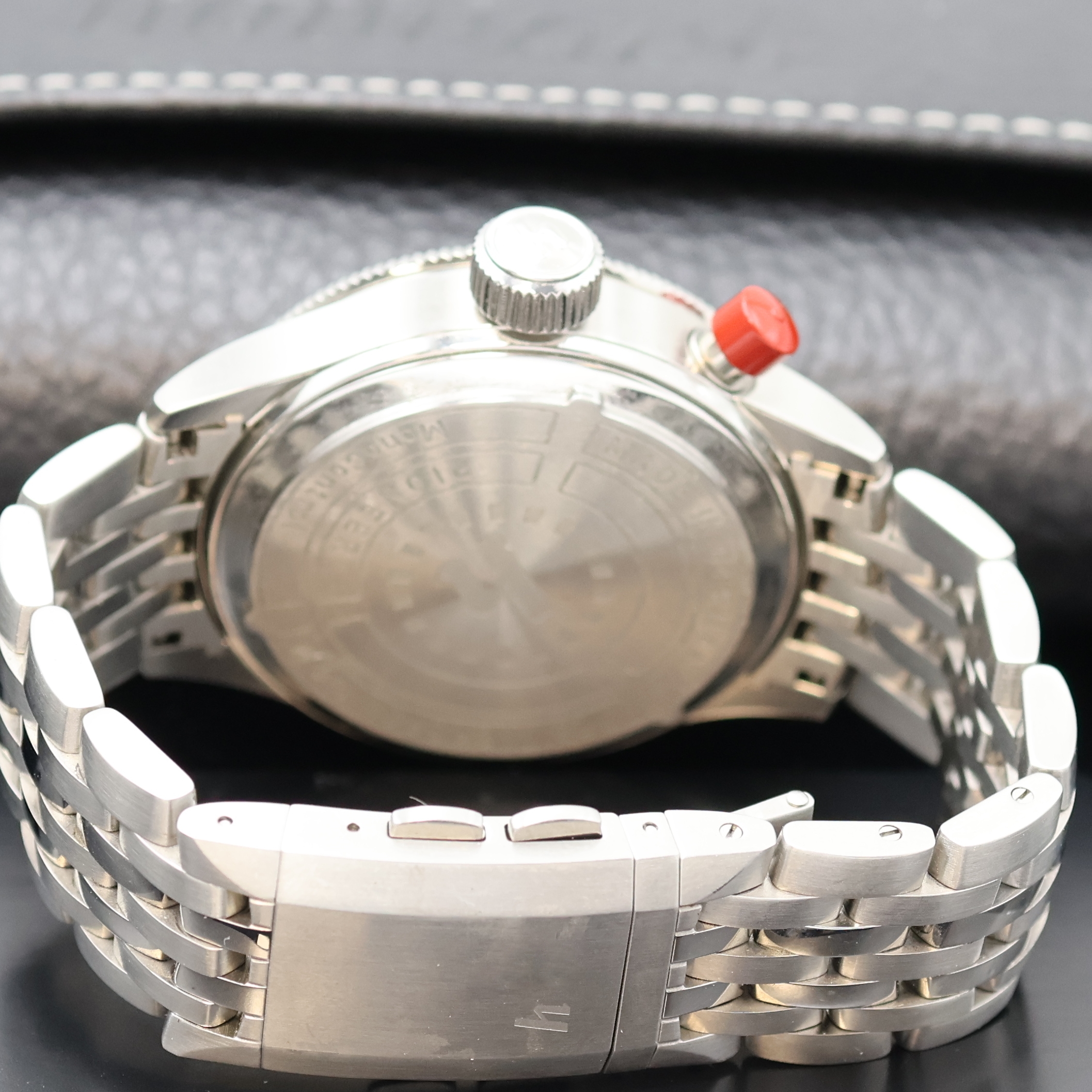 Detail c: HANHART Pioneer MonoControl Armbandchronograph Referenz 723.220, Deutschland verk. lt. beil. Garantie 04/2012, Automatik, Edelstahlgeh. inkl. orig. ...