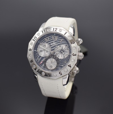 27023972d - CIMIER 3 Damenchronographen aus der Serie Seven Seas in Edelstahl Referenz 6106, Schweiz ...