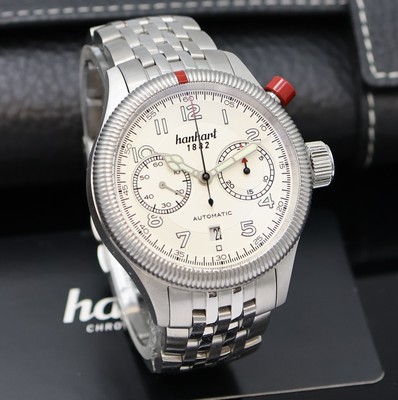 27023977b - HANHART Pioneer MonoControl Armbandchronograph Referenz 723.220, Deutschland verk. lt. ...