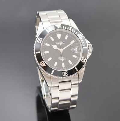27023982b - MARCELLO C Herrenarmbanduhr Nettuno 3 in Stahl Referenz 2007, Schweiz um 2010, ...