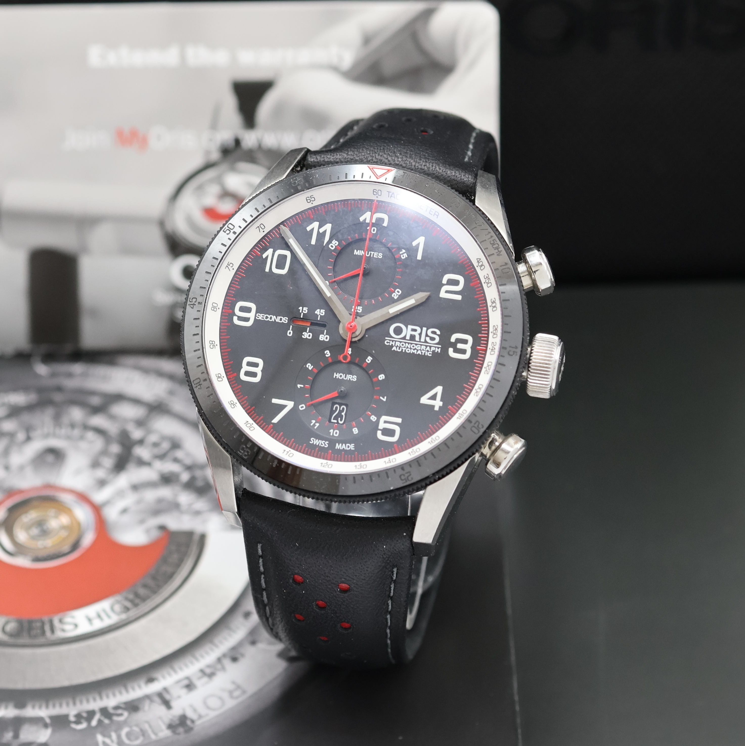 Image 27024040 - ORIS auf 1000 Stück limitierter Herrenchronograph Modell Calobra Referenz 7661-84, ...