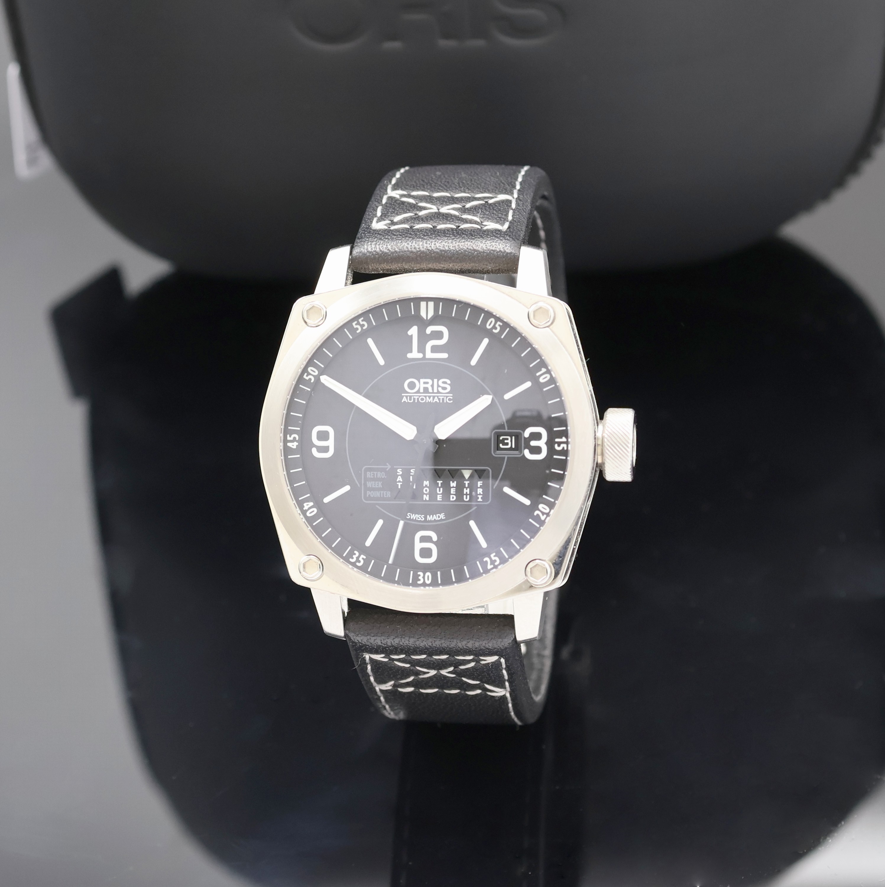 Image 27024071 - ORIS BC4 Herrenarmbanduhr Referenz 7617, Schweiz verk. lt. beil. Garantiekarte 04/2011, ...