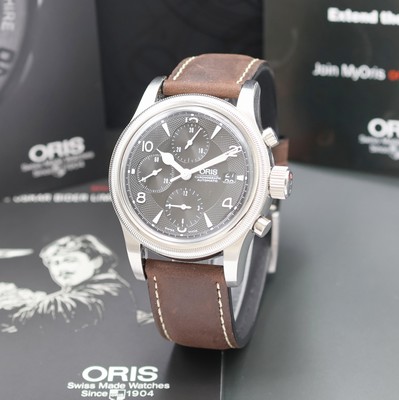 Image ORIS to 300 pieces limited chronograph Oskar Bider reference 7567, Switzerland around ...