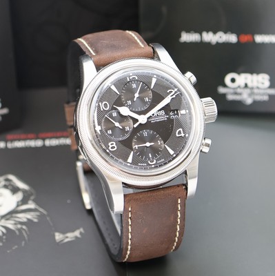 27024001b - ORIS auf 300 Stück limitierte Armbandchronograph Oskar Bider Referenz 7567, Schweiz um ...