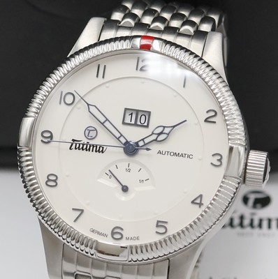 27024014a - TUTIMA Grand Classic Herrenarmbanduhr Referenz 627-02, Deutschland verk. lt. beil. Pap. ...