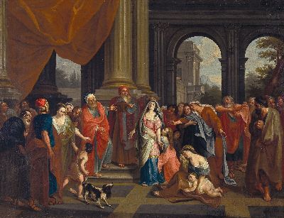 Image Unbekannter Künstler des 18./19.Jh., nach dem Vorbild von Antoine Coypel (1661-1722), ...