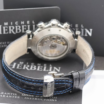 27024036b - MICHEL HERBELIN auf 500 Stück limitierter Armbandchronograph Referenz 255/A, Schweiz ...
