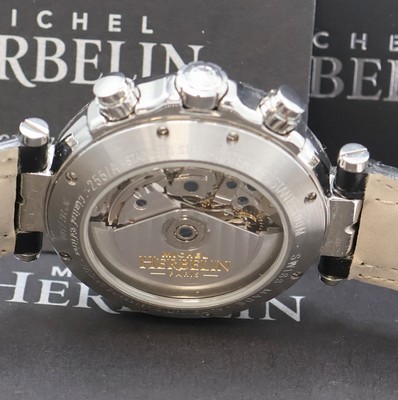 27024036d - MICHEL HERBELIN auf 500 Stück limitierter Armbandchronograph Referenz 255/A, Schweiz ...