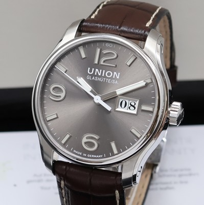27024043a - UNION GLASHÜTTE Belisar Herrenarmbanduhr Referenz D002.426, Deutschland verk. lt. beil. ...