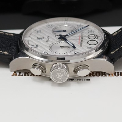 27024049e - ALEXANDER SHOROKHOFF N.PT01 Herrenarmbanduhr in Stahl, Deutschland um 2012, Handaufzug, ...