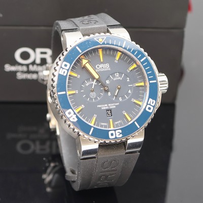 27024052b - ORIS Tubbataha Regulateur auf 2000 Stück limitierte Herrenarmbanduhr Referenz 7663, ...