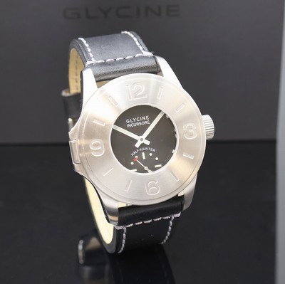 27024060c - GLYCINE Incursore Half Hunter auf 999 Stück limitierte Armbanduhr Referenz 3843, ...