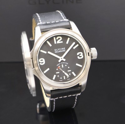27024060d - GLYCINE Incursore Half Hunter auf 999 Stück limitierte Armbanduhr Referenz 3843, ...
