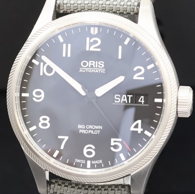 27024062a - ORIS Big Crown Pro Pilot Herrenarmbanduhr Referenz 7698, Schweiz verk. lt. beil. ...