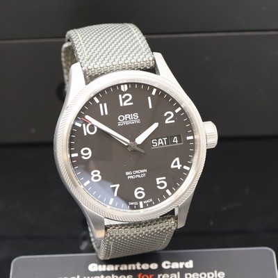 27024062b - ORIS Big Crown Pro Pilot Herrenarmbanduhr Referenz 7698, Schweiz verk. lt. beil. ...