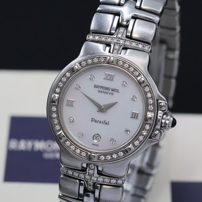27024063a - RAYMOND WEIL Geneve Parsifal Armbanduhr Referenz 9995, Schweiz verk. lt. beil. Pap. ...