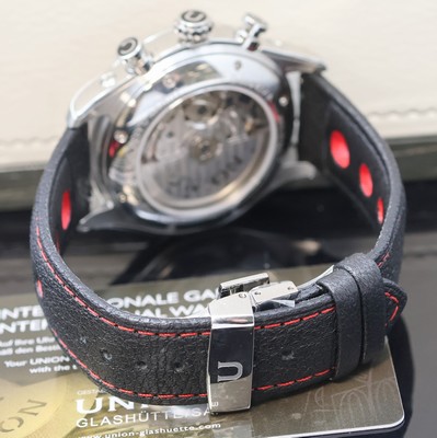 27024068c - UNION GLASHÜTTE Belisar auf 200 Stück limitierter Armbandchronograph Referenz D009.427, ...