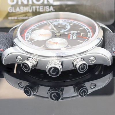 27024068d - UNION GLASHÜTTE Belisar auf 200 Stück limitierter Armbandchronograph Referenz D009.427, ...