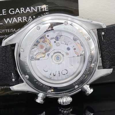 27024068f - UNION GLASHÜTTE Belisar auf 200 Stück limitierter Armbandchronograph Referenz D009.427, ...