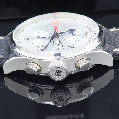 27024069d - ALEXANDER SHOROKHOFF Armbandchronograph in Stahl, Deutschland um 2015, Automatik, beids. ...