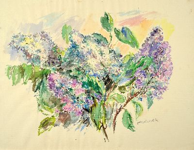 Image Oskar Kokoschka, 1886 Pöchlarn-1980 Montreux , Aquarell auf Hahnemühle, ...