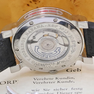 27024073f - CUERVO Y SOBRINOS Torpedo Habana auf 200 Stück limitierter Armbandchronograph ´Tour ...