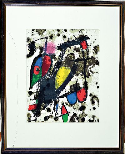 27024077k - Joan Miro, 1893-1983, Farblithographie, ´Mutiges Mäuschen´, 1972, Maeght, Paris, ...