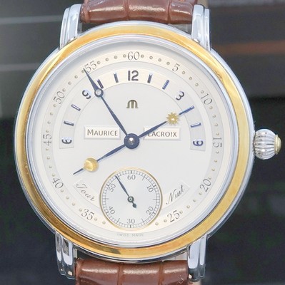 27024086a - MAURICE LACROIX Herrenarmbanduhr Jour et Nuit Referenz MP7058, Schweiz verk. lt. beil. ...