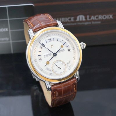 27024086b - MAURICE LACROIX Herrenarmbanduhr Jour et Nuit Referenz MP7058, Schweiz verk. lt. beil. ...