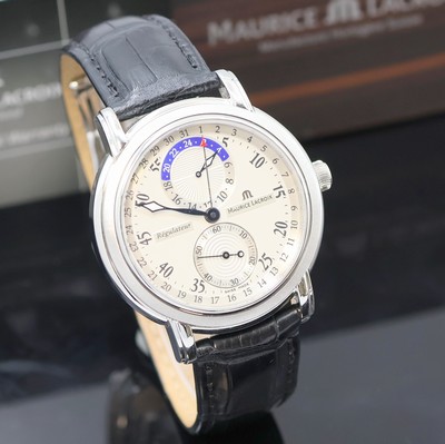 27024090b - MAURICE LACROIX Masterpiece Regulateur Herrenarmbanduhr Referenz MP6148, Schweiz verk. ...