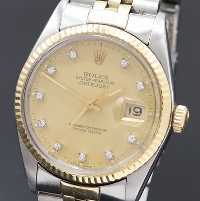 27024509a - ROLEX Oyster Perpetual Datejust Armbanduhr Referenz 16013, Schweiz um 1979, Automatik, ...