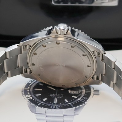 27024517d - KADLOO Ocean Date Taucherarmbanduhr in Stahl, Schweiz um 2020, Automatik, Boden u. Krone ...