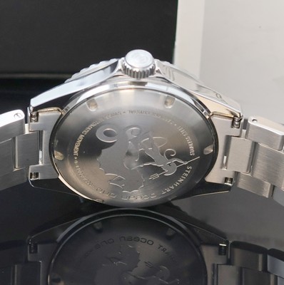 27024531d - STEINHART Ocean GMT Herrenarmbanduhr in Stahl, Schweiz um 2011, Automatik, Boden u. ...