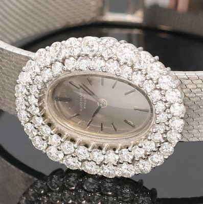 27024539a - AUDEMARS PIGUET Damenarmbanduhr in WG 750/000 mit Brillanten, Schweiz verk. lt. beil. ...