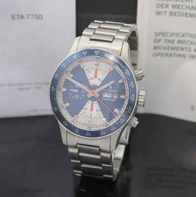 Image STEINHART Racetimer Armbandchronograph in Titan, Schweiz verk. lt. beil. Pap. 04/2014, ...