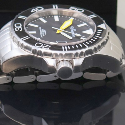 27024574b - MERCURE Poseidon Taucherarmbanduhr in Stahl, Schweiz verk. lt. Garantie 12/2009, ...