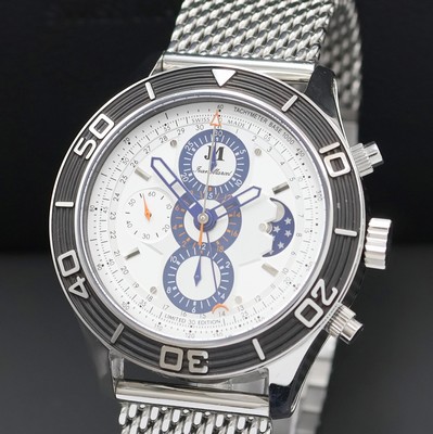 27024617a - JEAN MARCEL Mythos auf 100 Stück limitierter Armbandchronograph in Stahl/Carbon Referenz ...