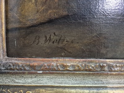 27025298e - Berthold Woltze, 1829 Havelberg-1896 Weimar, Interieur, Heimaturlaub, der Sohn kehrt vom ...