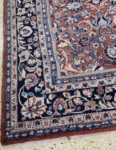 27025520i - Sarogh Mahal, Persien, Mitte 20.Jhd., Wolleauf Baumwolle, ca. 364 x 280 cm, EHZ: 2 ...