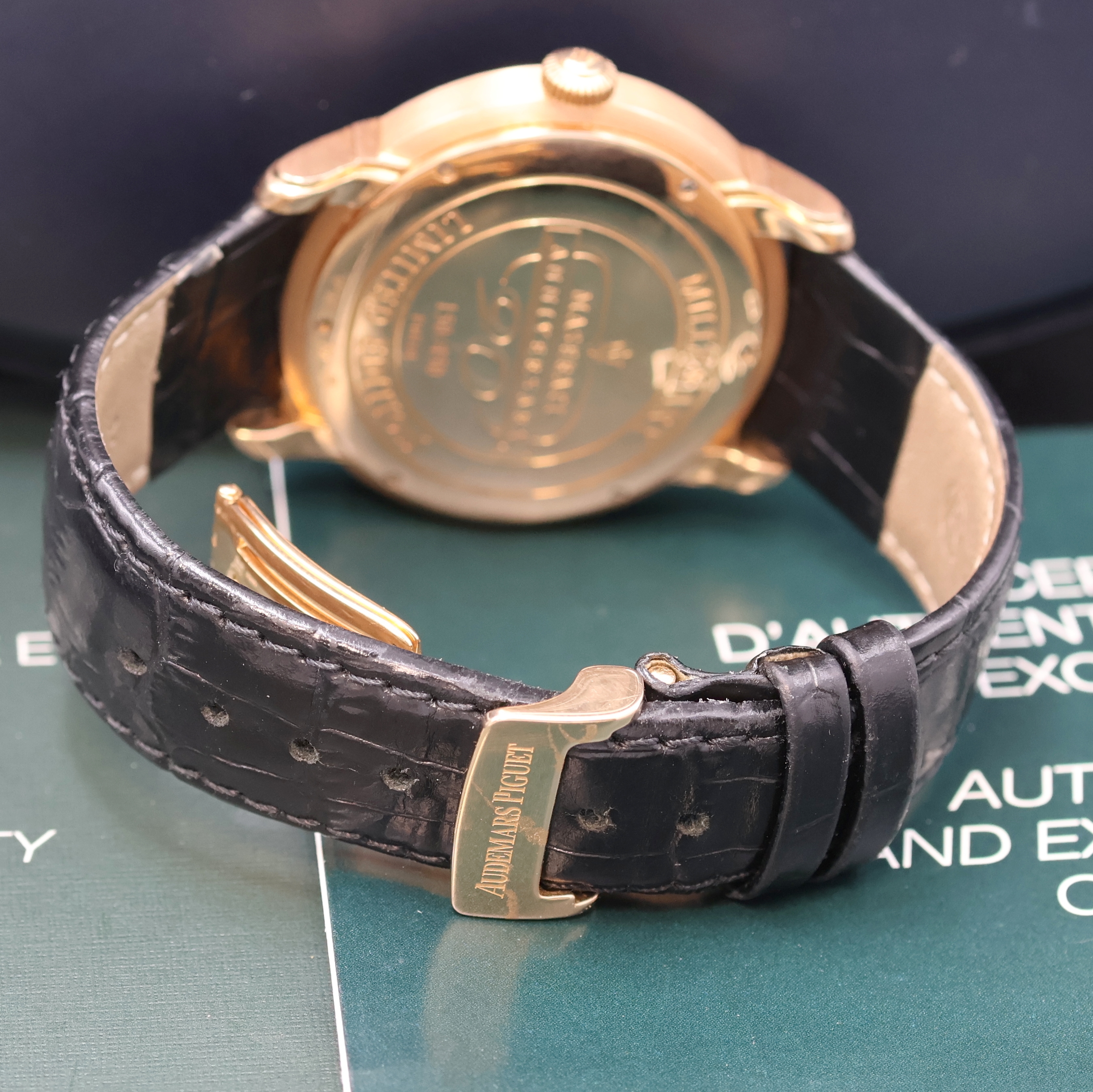 Detail c: AUDEMARS PIGUET seltene, auf 450 Stück limitierte Armbanduhr Millenary Maserati in RG 750/000 Referenz 26150OR.OO.D003CU.01, Automatik, Schweiz um ...