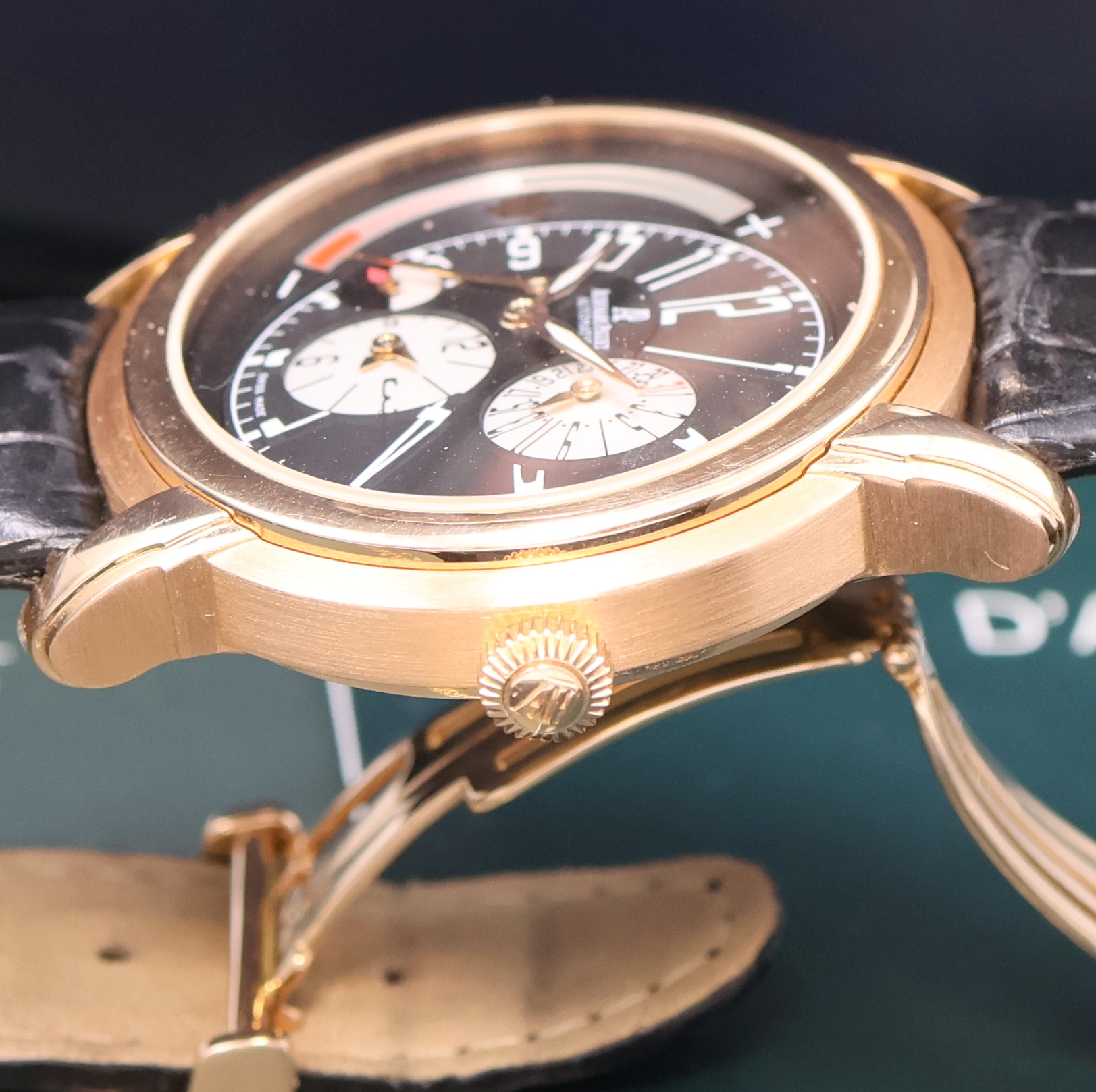 Detail e: AUDEMARS PIGUET seltene, auf 450 Stück limitierte Armbanduhr Millenary Maserati in RG 750/000 Referenz 26150OR.OO.D003CU.01, Automatik, Schweiz um ...