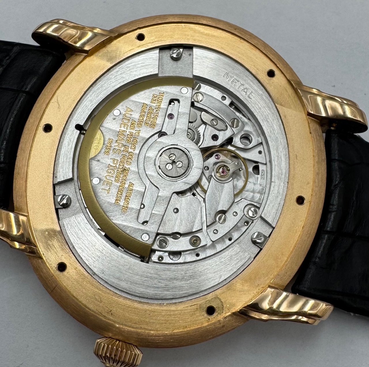 Detail g: AUDEMARS PIGUET seltene, auf 450 Stück limitierte Armbanduhr Millenary Maserati in RG 750/000 Referenz 26150OR.OO.D003CU.01, Automatik, Schweiz um ...