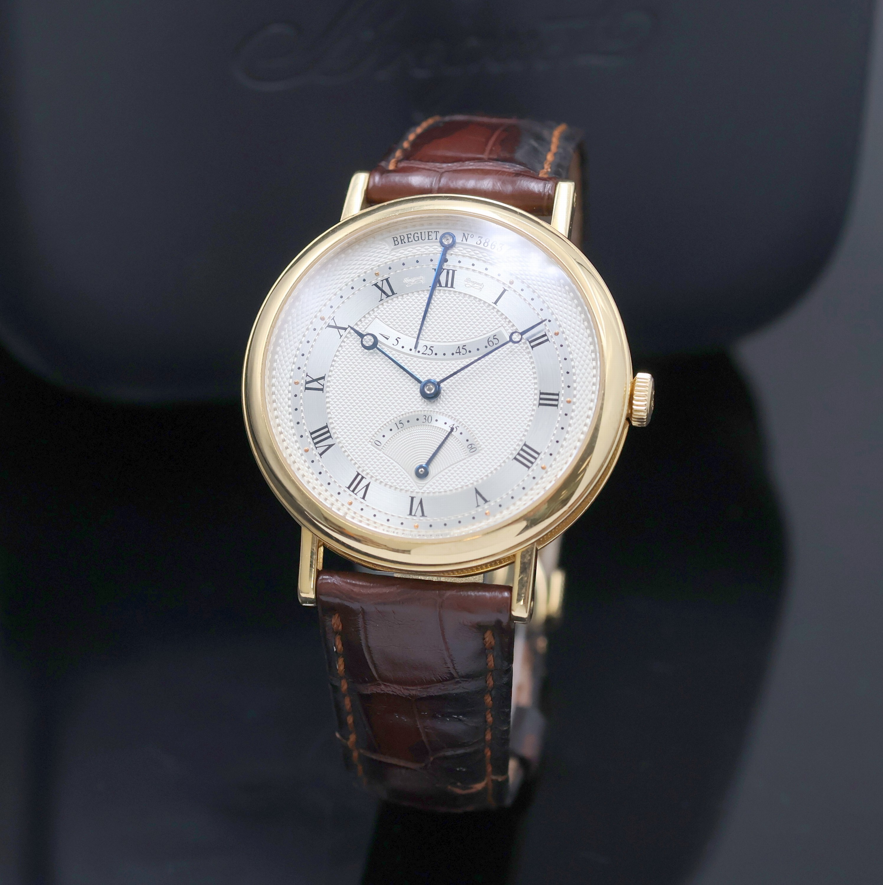 Image 27026963 - BREGUET Classique feine Armbanduhr in GG 750/000 Referenz 5207, Automatik, Schweiz um ...