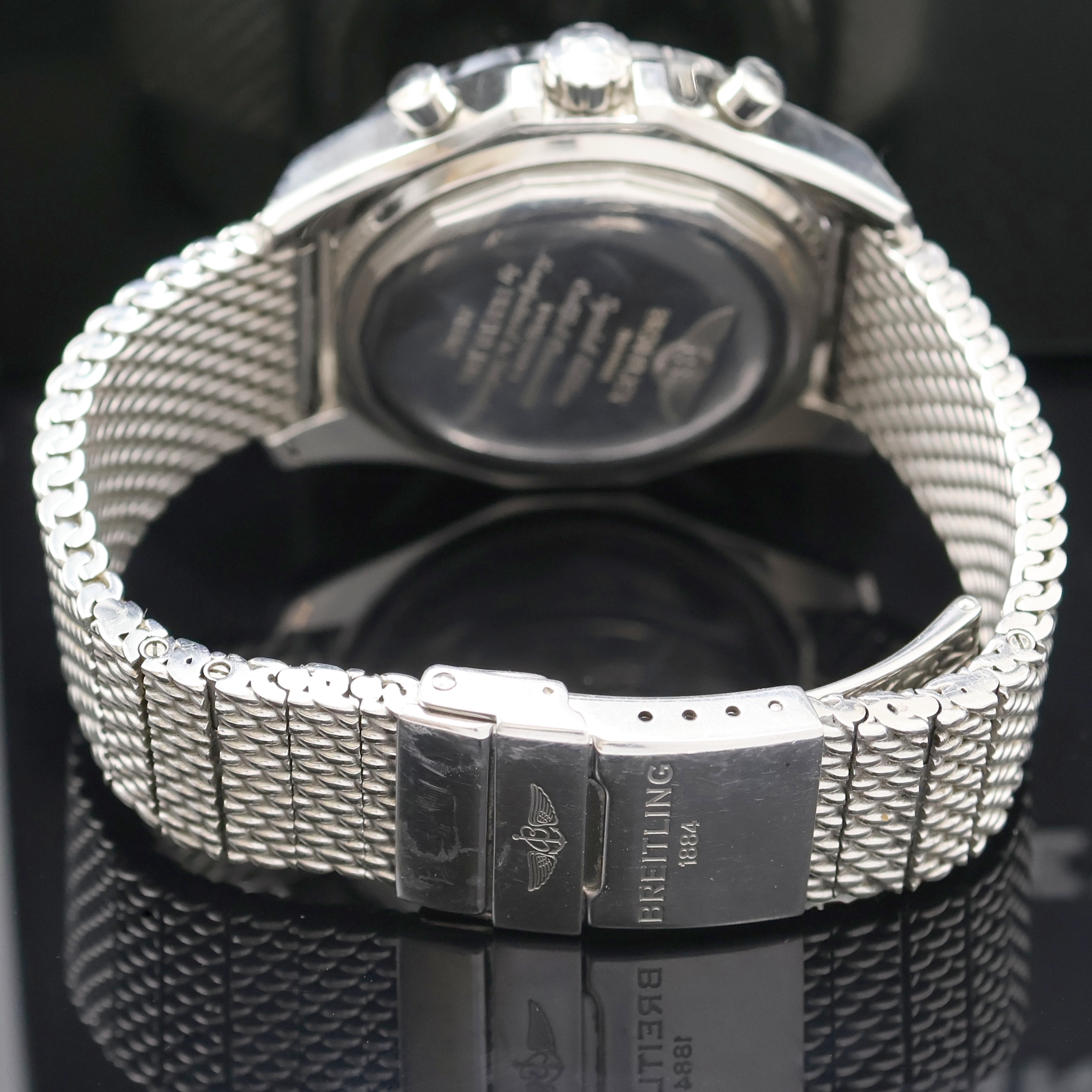 Detail c: BREITLING for Bentley GT Armbandchronograph Referenz A13362, Automatik, Schweiz um 2010, Chronometer in Edelstahl inkl. orig. Gliederband m. ...