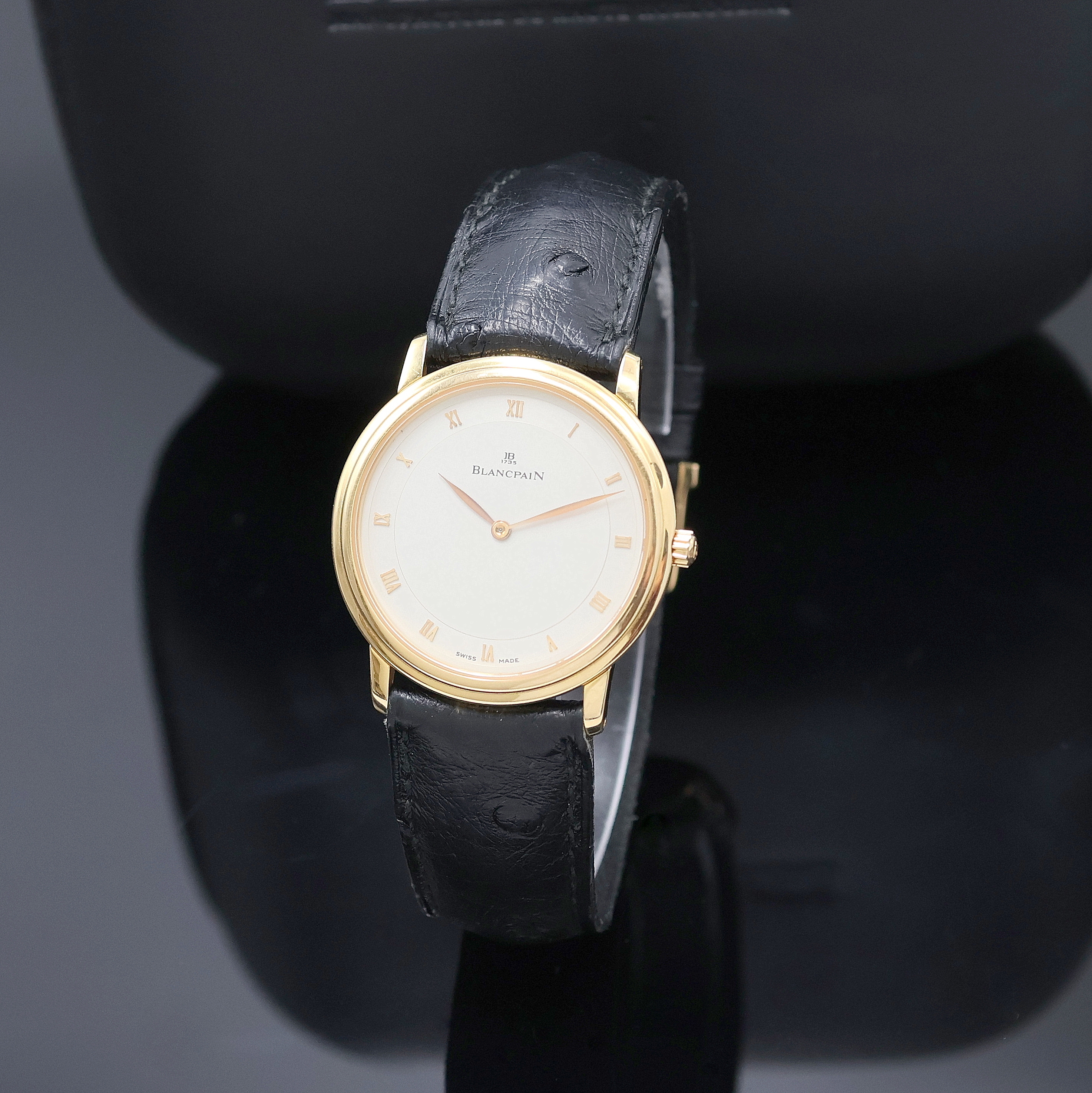 Image 27027001 - BLANCPAIN Villeret Ultra Slim Armbanduhr in RG 750/000, Schweiz 1990er Jahre, Automatik, ...