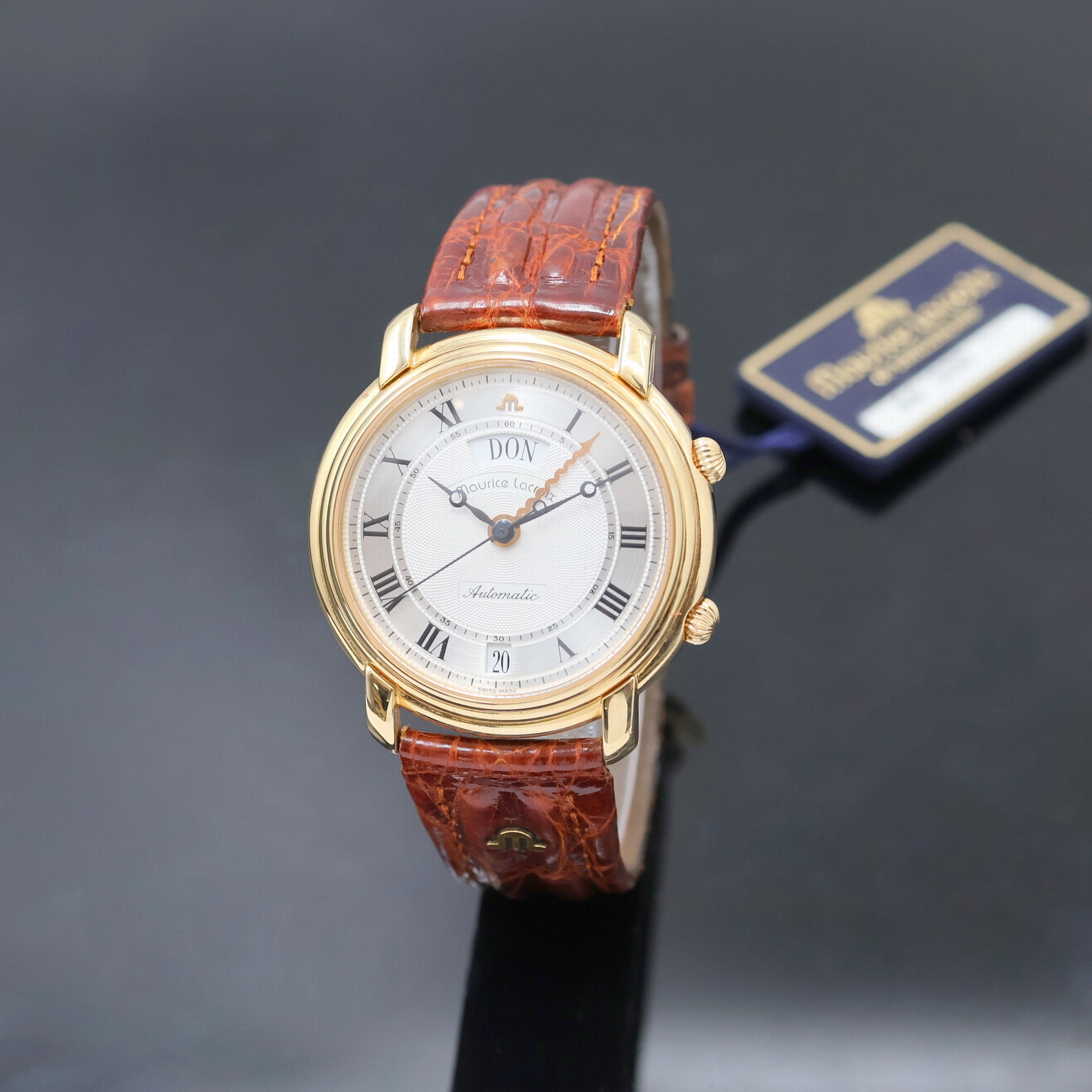 Image 27027240 - MAURICE LACROIX seltener, auf 999 Stück limitierter Armbandwecker in RoseG 750/000 ...