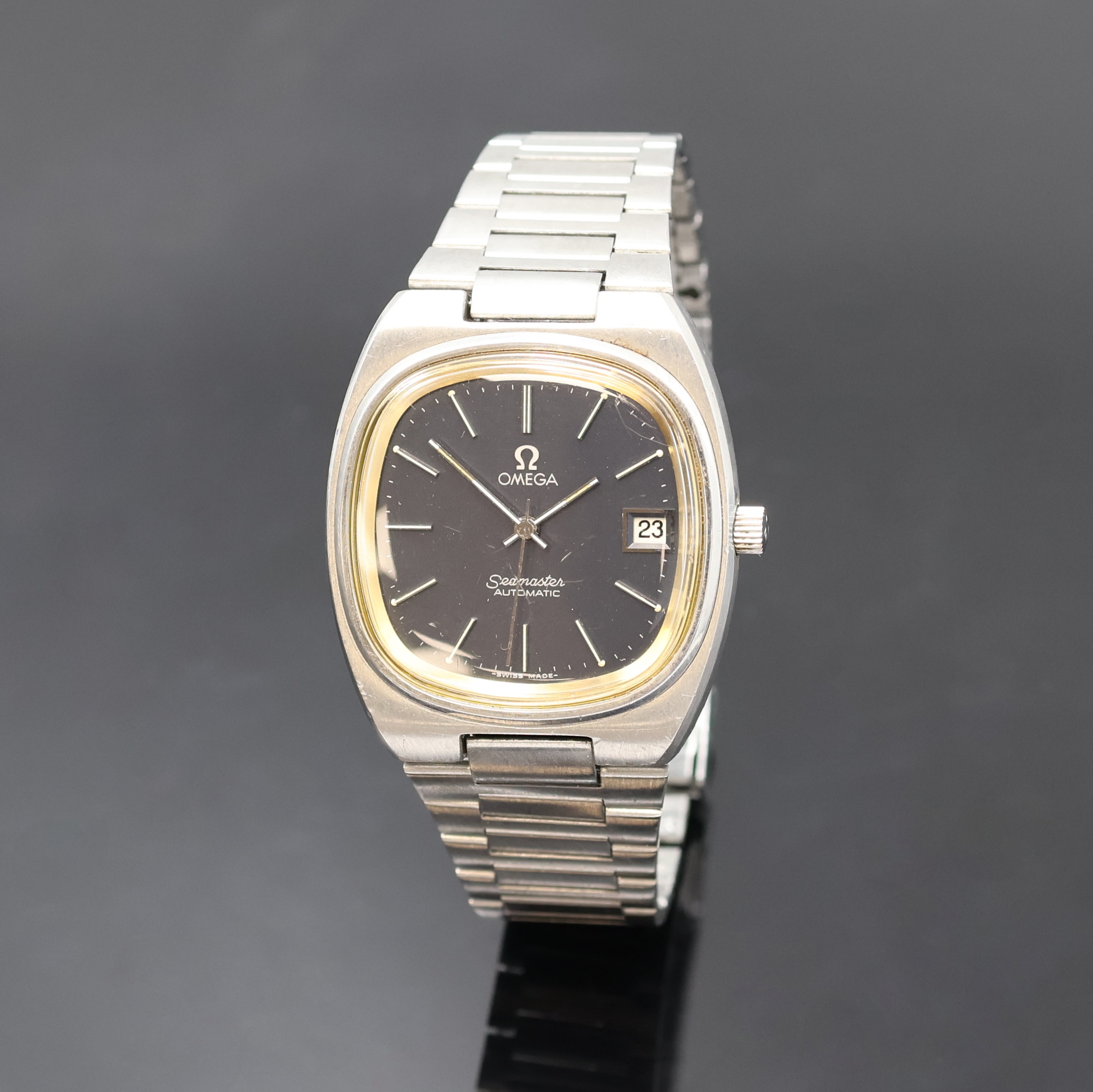 Image 27027245 - OMEGA Seamaster Herrenarmbanduhr Referenz 166.0207/366.0843, Schweiz um 1979, Automatik, ...